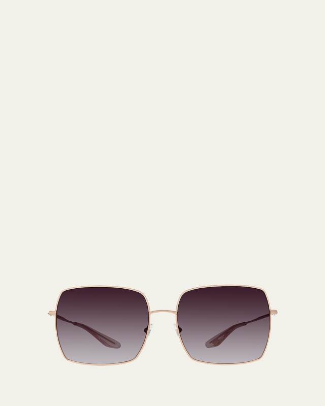 Folasade Titanium Square Sunglasses